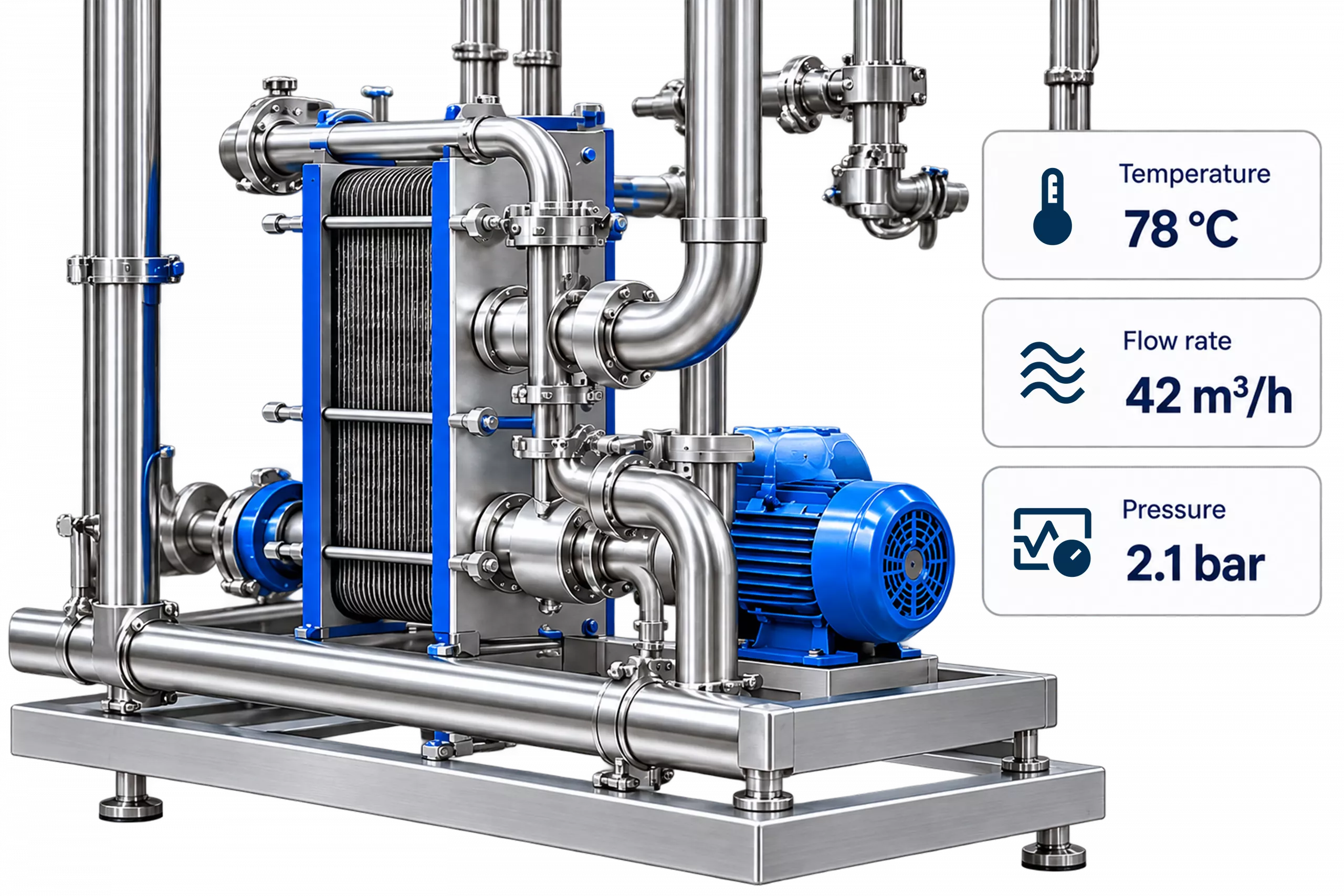 Industrial Heat Exchanger Skid Dashboard