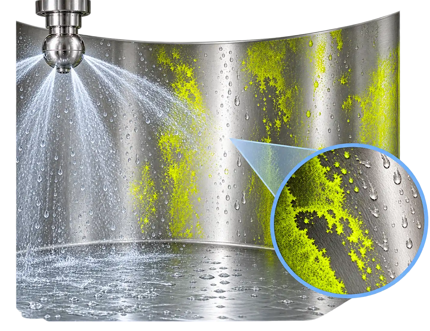 uneven-rinsing