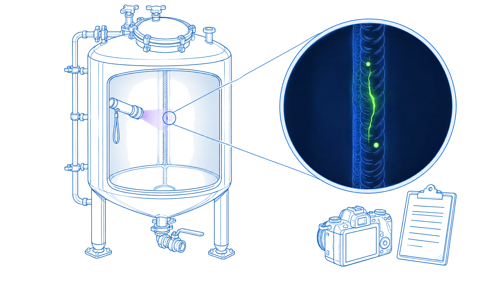 UV inspection