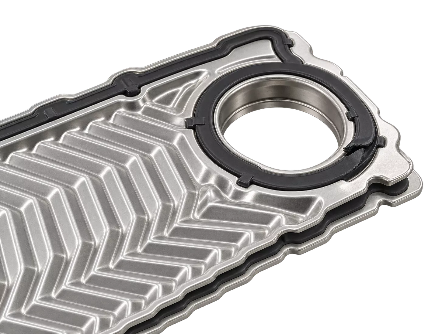 Steal tightness plate heat exchanger