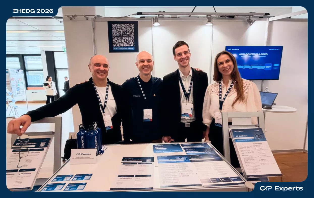 CIP Experts team at EHEDG 2026
